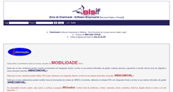 Desktop Screenshot of programas.elsif.pt